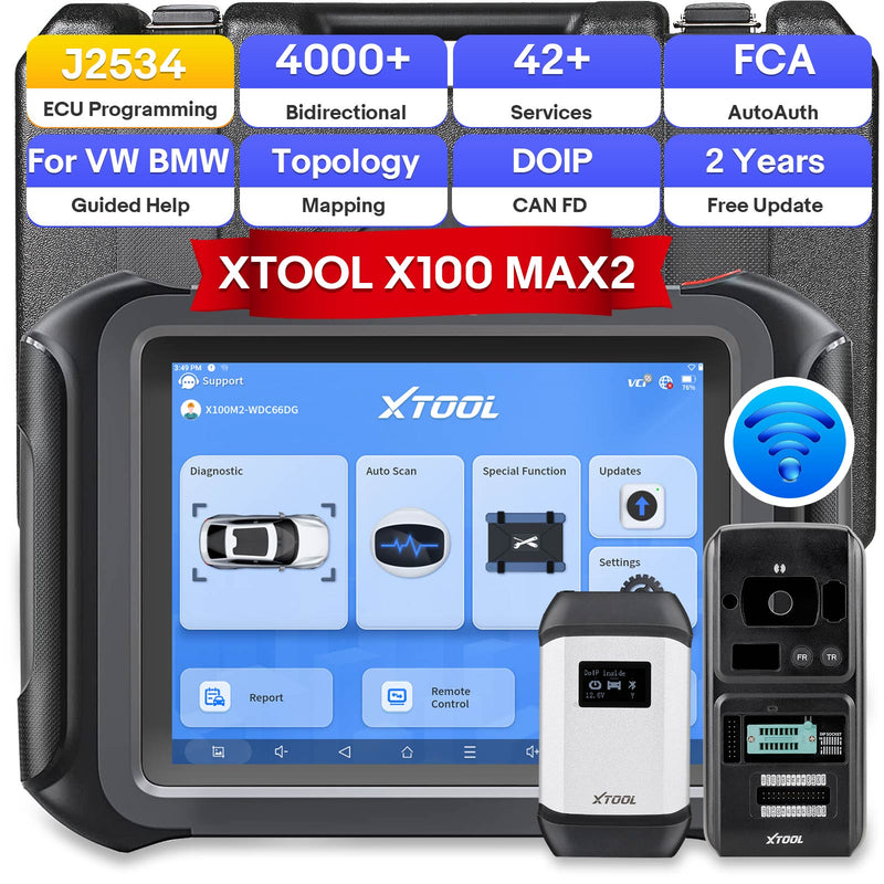 XTOOL X100 MAX2 J2534 ECU & Immobilizer Key Programmer 42