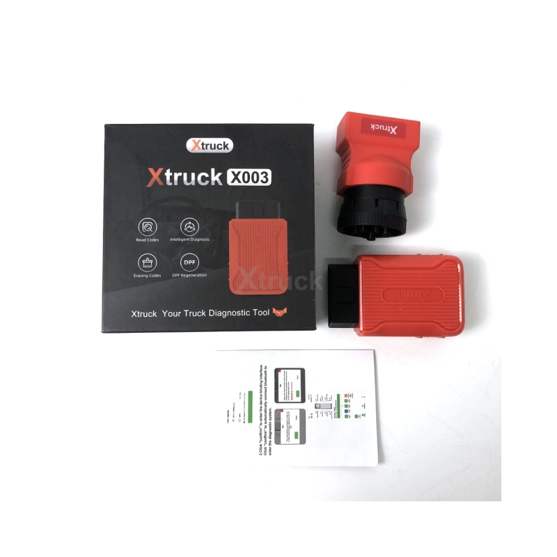Xtruck X003 Supporting DPF Regeneration ECU Programming Fault Reading Compatible With Cummins Volvo Skyntania