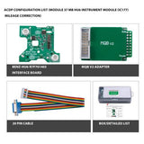 Yanhua Mini ACDP Module 37 MB HU6 Instrument Module(IC177) mileage correction with License A103 for Benz