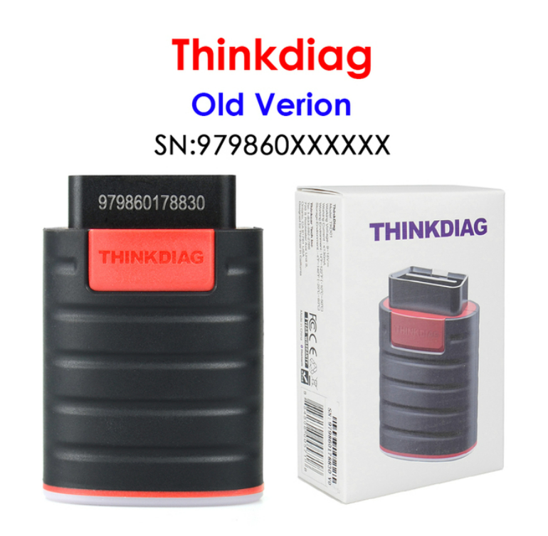 THINKCAR Thinkdiag Full System OBD2 Diagnostic Tool with DZ Software One Year Free Update