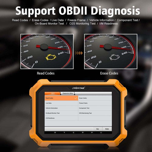 Free Shipping By DHL OBDSTAR X300 DP PAD Full Version Support Immobilizer+Mileage correction+Diagnosis+Programming