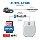 Autel MaxiAP AP200 Bluetooth OBD2 Code Reader Support Full Systems Diagnose