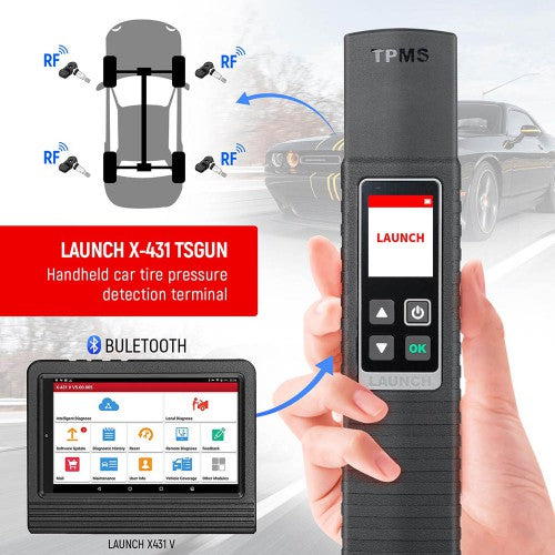 Launch X431 TSGUN TPMS Tire Pressure Detector Activator Programming Tool