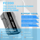 Free Shipping by DHL FC200 ECU Programmer Full Version support function including data reading and writing, ISN acquisition