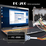 Free Shipping by DHL FC200 ECU Programmer Full Version support function including data reading and writing, ISN acquisition