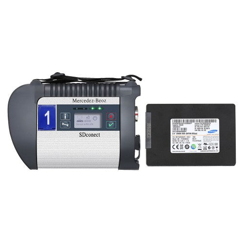 MB SD C4 Plus Star Diagnosis with Newest V2023.3 SSD Win10 Free Shipping by DHL