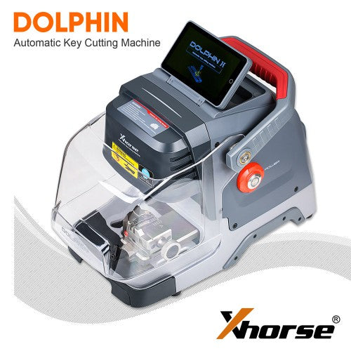 Xhorse Dolphin II XP005L Automatic Portable Key Cutting Machine with Adjustable Screen and Built  in Battery