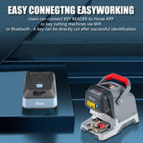 Xhorse Key Reader Key Identification Device Work with Xhorse APP and Key Cutting Machine