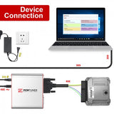 V1.27 PCMtuner ECU Programmer with 67 Modules Free Online Update Read and write ECU data through OBD, BENCH, and BOOT modes.