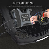 FZ G1 Tablet With Super MB Pro M6 Wireless Star Diagnosis Tool Work on Both Cars and Trucks